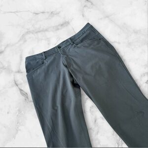 Lululemon Men’s ABC Chino Pants Dark‎ Grey Size 36 X 32